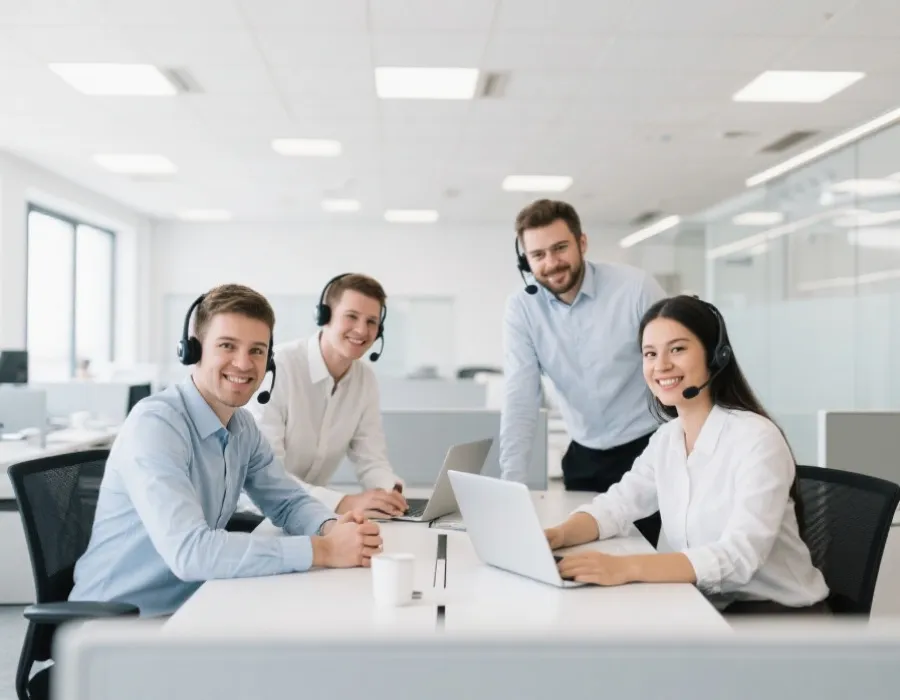 客服与支持服务示意图